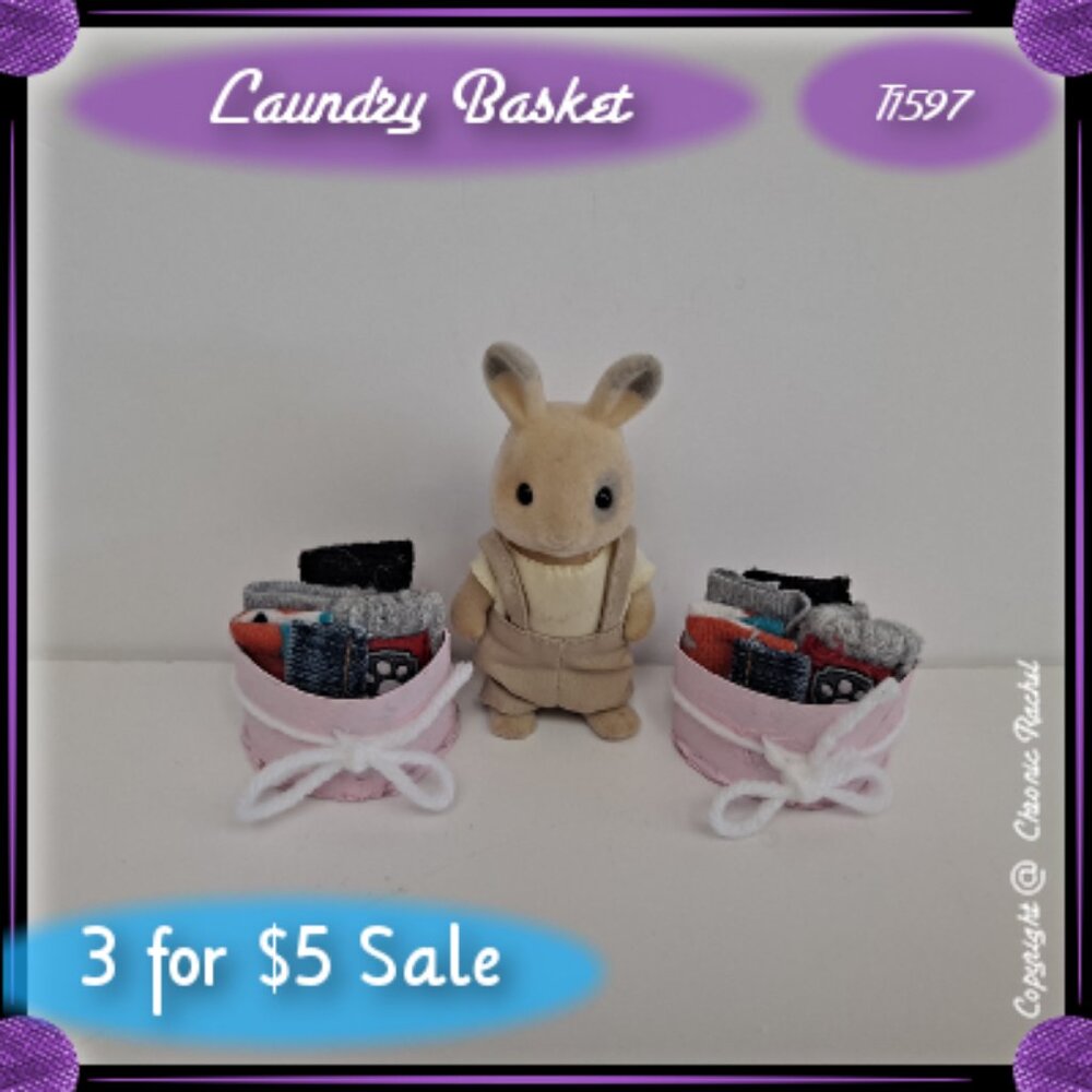 2-Pack Pink Fabric Bins